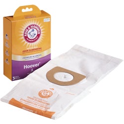 Item 632554, Replacement Hoover A Premium Allergen vacuum bag.