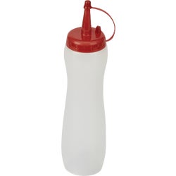 Item 634224, Clear squeeze bottle for various dispensing needs.