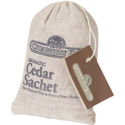 Item 634255, Aromatic cedar sachet bag. An ideal way to freshen closets and drawers.