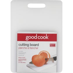 Item 635813, Goodcook cutting board is made from non-porous polyethylene material that 
