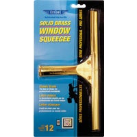 10012 Ettore ProSeries Brass Window Squeegee