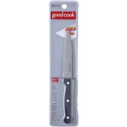 Item 642213, Fine edge utility knife has a high carbon stainless steel 4.5 In. blade.