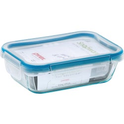 Item 642762, Pyrex glass container resists stains and does not absorb food odors or 