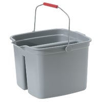FG261700GRAY Rubbermaid Commercial Divided Bucket