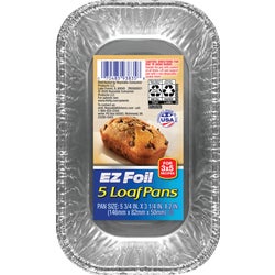 Item 649793, EZ Foil baby loaf pans are reusable, convenient, and sturdy.