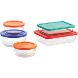 Item 652788, Pyrex bakeware is durable, transparent for easy monitoring of baking 