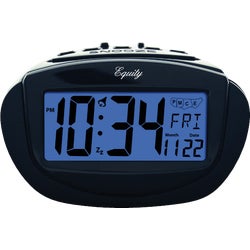 Item 663654, Digital alarm sets your time instantly.