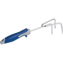 Item 700172, Chrome-plated steel head with a blue and gray cushioned ergonomic grip.