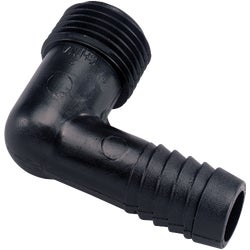 Item 700315, Riser flex fitting ideal for adding versatility to a sprinkler system.