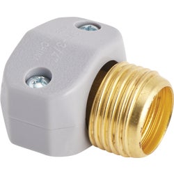 Item 700397, Brass coupler with nylon clamp hose repair coupling. Works with 5/8 In.