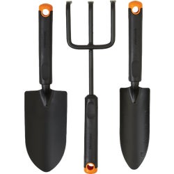 Item 700455, 200S Series garden tool set includes: trowel, transplanter, and cultivator