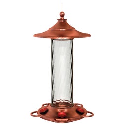 Item 700468, 13-ounce hummingbird feeder. BPA-free and recyclable.