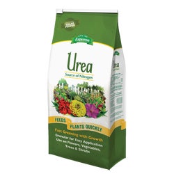 Item 700506, Urea garden fertilizer, an enriched source of nitrogen fertilizer.