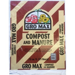 Item 700583, Composted cow manure is a natural soil conditioner with nutrient content 