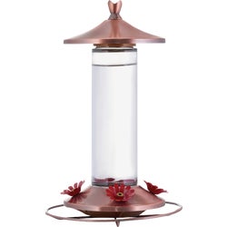 Item 700795, Features a brushed copper top and base with 4 feeding stations.