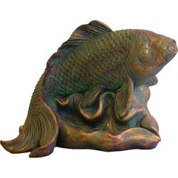 Item 700820, Resin fish is a fun addition to any water garden, pond, or fountain.