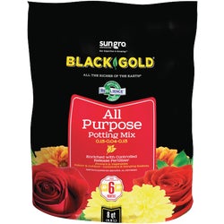 Item 700864, Multi-purpose, nutrient-rich mix ideal for a wide variety of plants, 