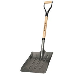 Item 701020, 27 In. American ash hardwood handle with steel and wood D-grip handle. No.