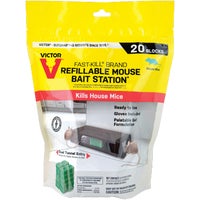 M923 Victor Fast-Kill Refillable Mouse Bait Station