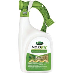 Item 701432, Scotts MossEx 3-in-1 Ready-Spray is a fast-acting formula that effectively 