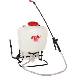 Item 701574, Solo 4-Gallon Professional Piston Backpack Sprayer easily and effectively 
