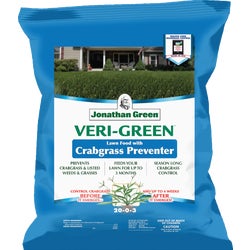 Item 701630, Veri-Green plus Crabgrass Preventer lawn fertilizer featuring Dimension 