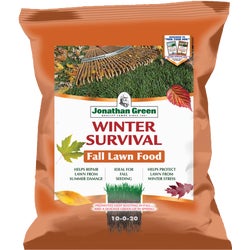 Item 701639, Fall and winter feeding formula keeps your lawn greener later into the year