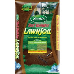 Item 701742, Grows grass up to 50% thicker than native soil, guaranteed.