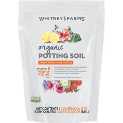 Item 701752, Organic potting soil which contains kelp and alfalfa meal.