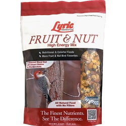Item 701848, Fruit and nut wild bird food.