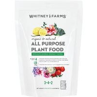 10101-10001 Whitney Farms Organic & Natural All-Purpose Dry Plant Food