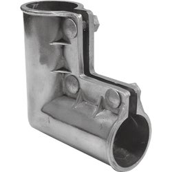 Item 701920, Aluminum 1-3/8 In. x 1-3/8 In. gate L bracket for chain link fencing.