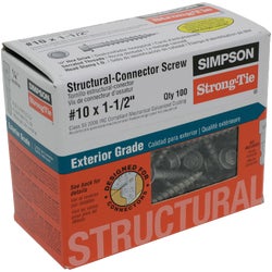 Item 701989, The Strong Drive structural connector screw features an optimized shank, 