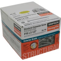 SD10212R100-R Simpson Strong-Tie Strong-Drive Hex Head Structure Wood Screw