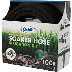 Item 702039, Fully customizable soaker hose irrigation kit.