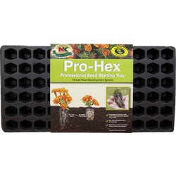 Item 702057, 72-cell seed starting kit with exclusive hexagon inserts.