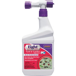 Item 702073, Kill over 100 listed insects in your lawn and home garden with Eight Insect