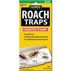 Item 702158, Roach traps with 25 special irresistible lures to draw roaches from their 