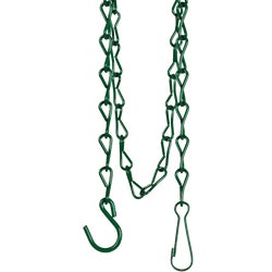 Item 702355, 33 In. hanging metal chain holds up to 16 Lb.