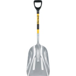Item 702397, #12 aluminum scoop shovel is ideal for moving and scooping grain, seed, 