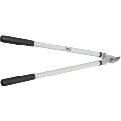 Item 702612, Lightweight oval steel handles provide leverage to slice through branches.