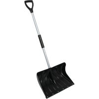 H505 Poly Snow Shovel with Steel Wear Strip