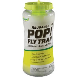 Item 703166, Fly trap ideal for catching nuisance flies, common house flies, and garbage