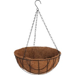Item 703237, Classic design round hanging basket.