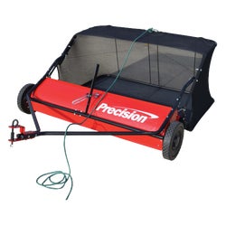 Item 703451, Precision lawn sweeper is perfect for picking up leaves and other materials