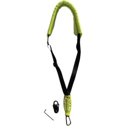 Item 703740, Zero-gravity trimmer strap uses Bungee Pro-X technology to absorb the 