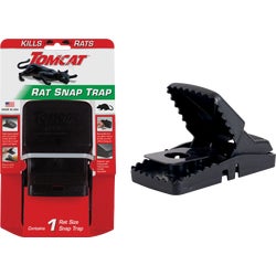 Item 703759, Tomcat snap rat trap with a powerful, aggressive design that is effective 
