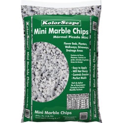 Item 703930, Mini 3/8-inch marble chips. Ideal for interior or exterior containers.