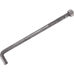 Item 703958, Bright anchor bolt with nut - no washer.