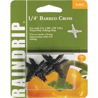 R399CT Raindrip Barbed Cross Coupling